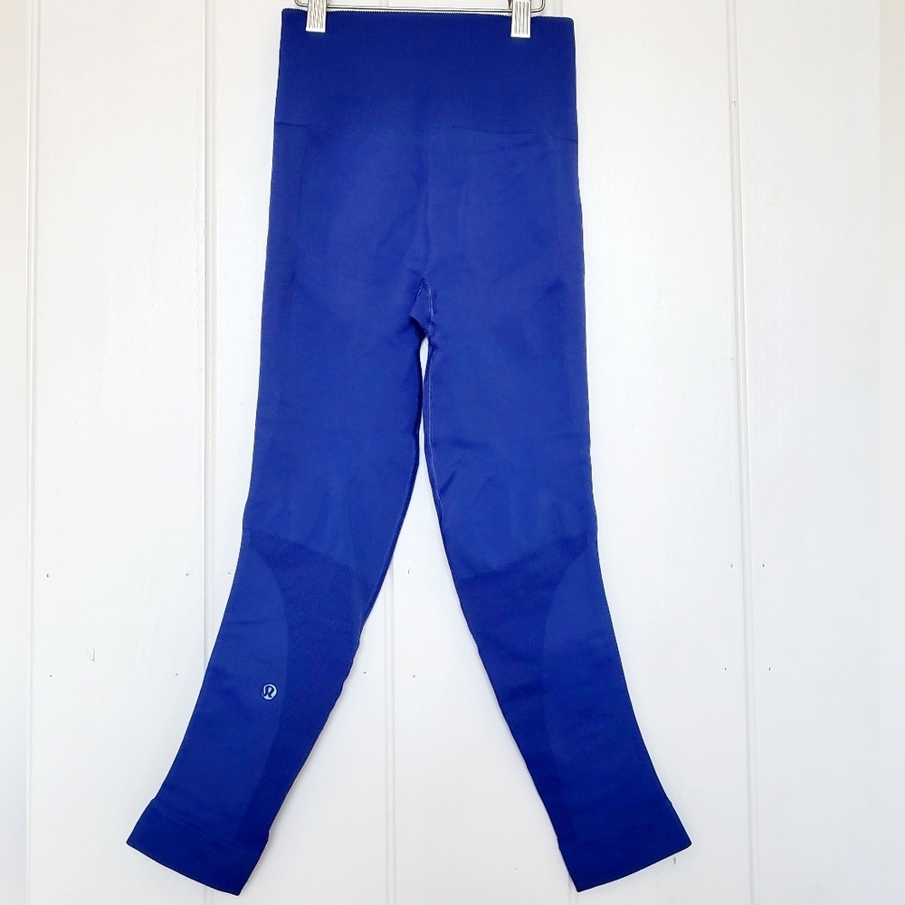 Lululemon Zone In Crop Sapphire Blue - Picture 6 of 6